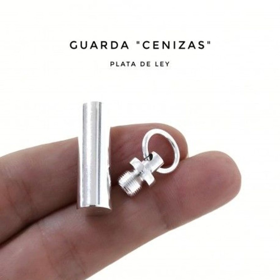 Joyas Plata 932 JOYERIADL Amuletos Plata | Colgante Guardacenizas Liso