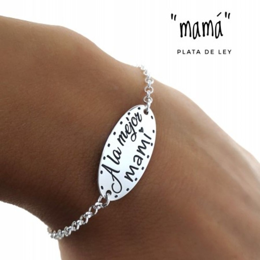 Joyas Plata 931 JOYERIADL Personalizado | Pulsera Personalizadamama