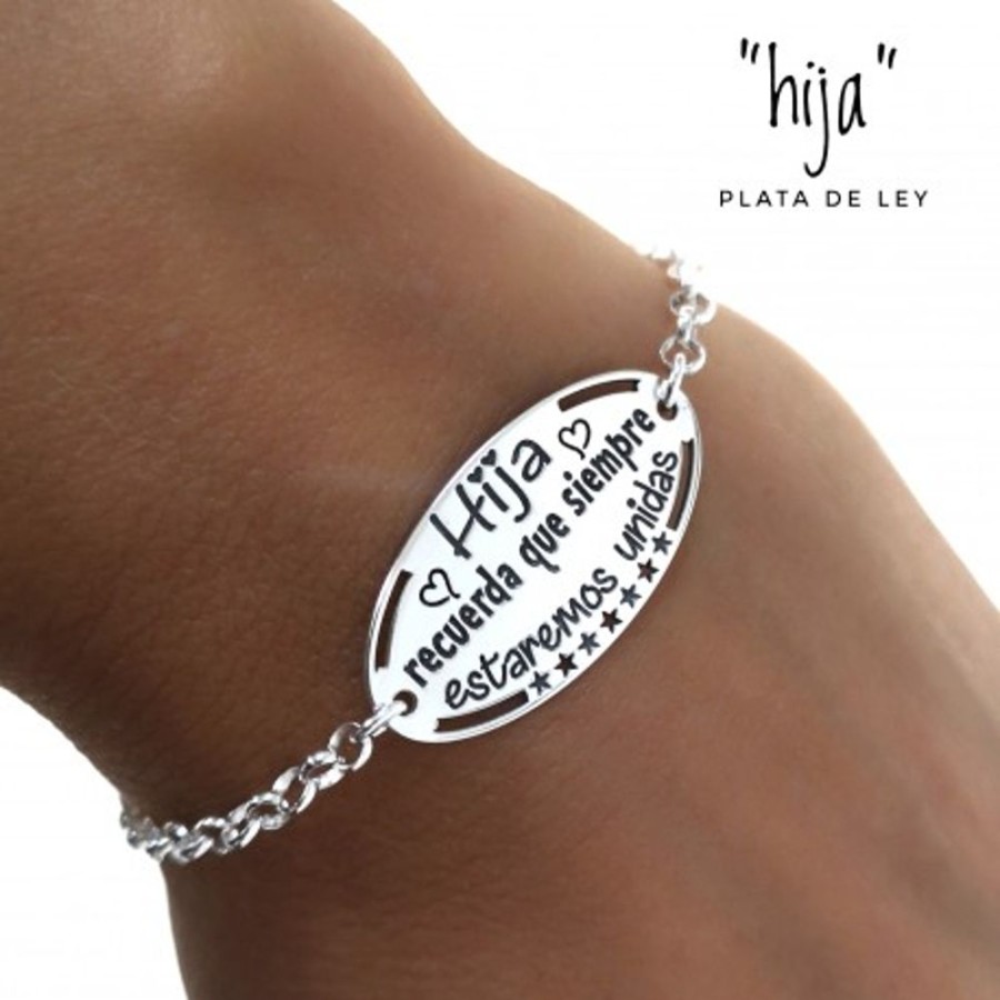 Joyas Plata 931 JOYERIADL Personalizado | Pulsera Personalizadahija