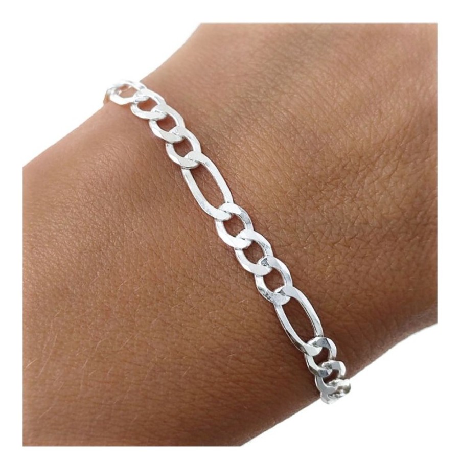 Joyas Plata 929 JOYERIADL Pulseras Varias | Pulsera Eslabones Alternos