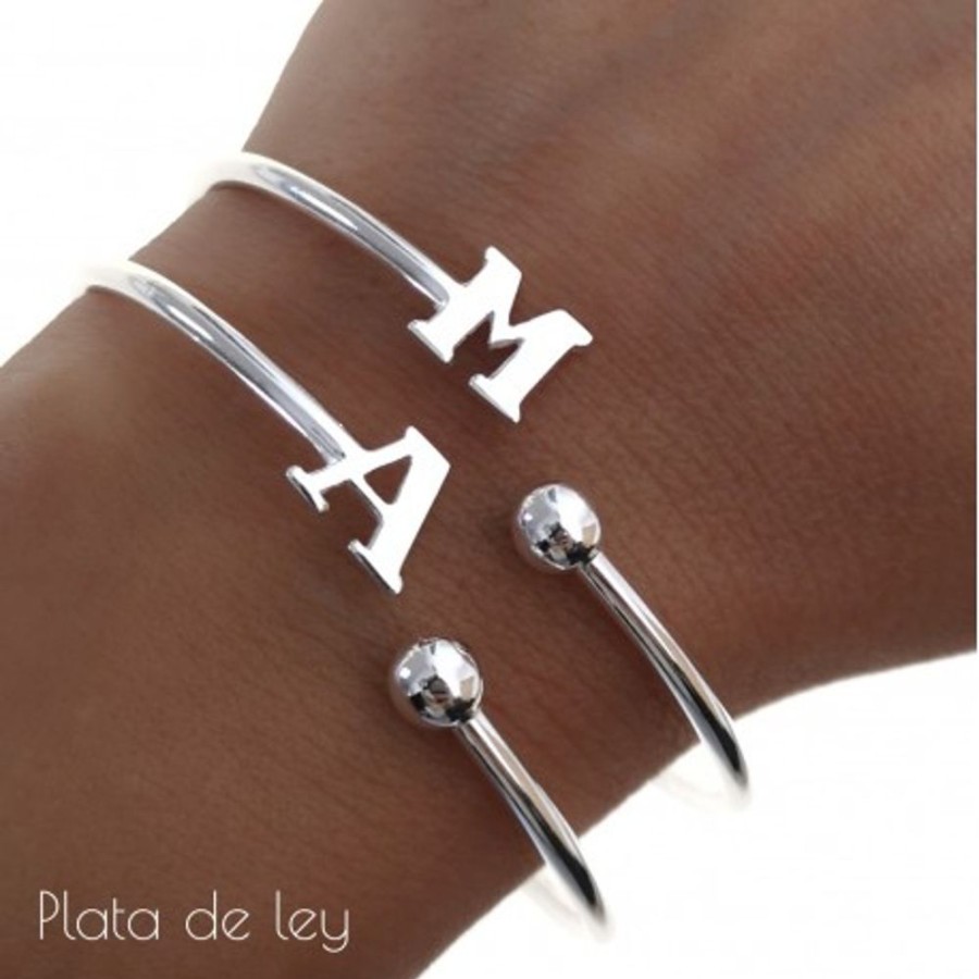 Joyas Plata 931 JOYERIADL Personalizado | Pulsera Personalizada Inicial