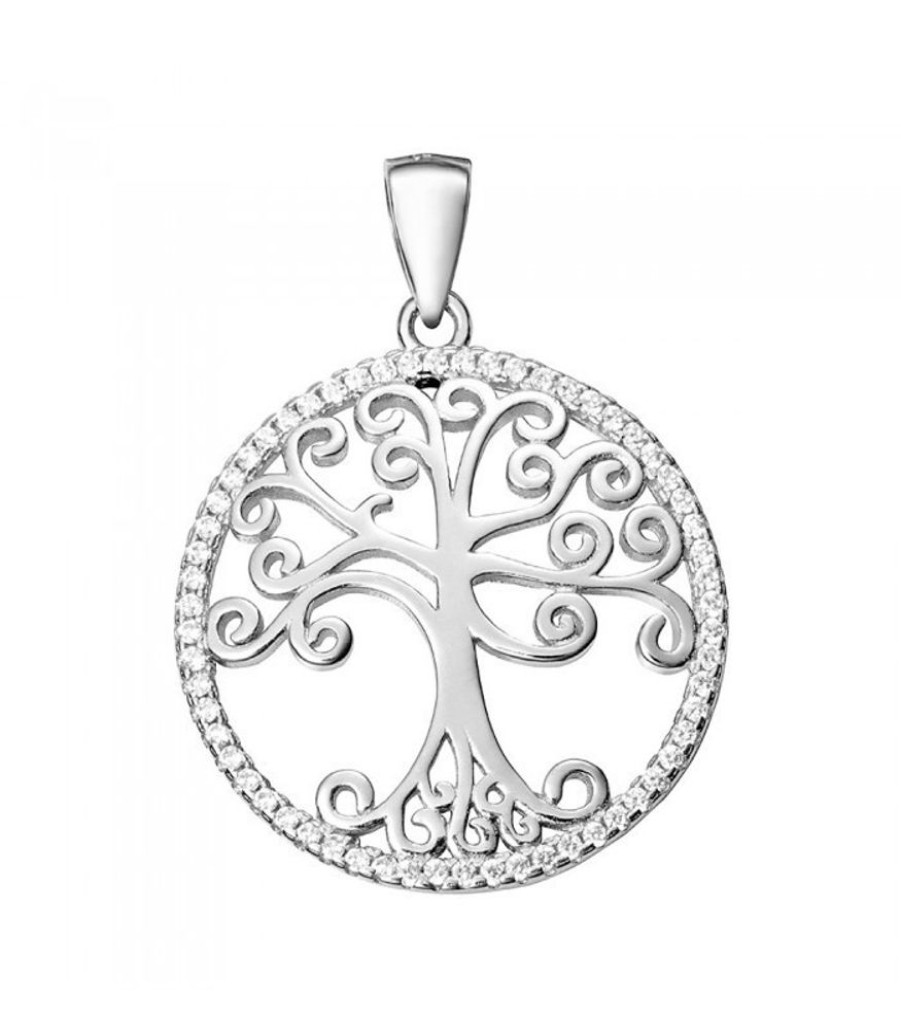 Joyas Plata 940 JOYERIADL Colgantes Varios Plata | Arbol De La Vida Circonitas