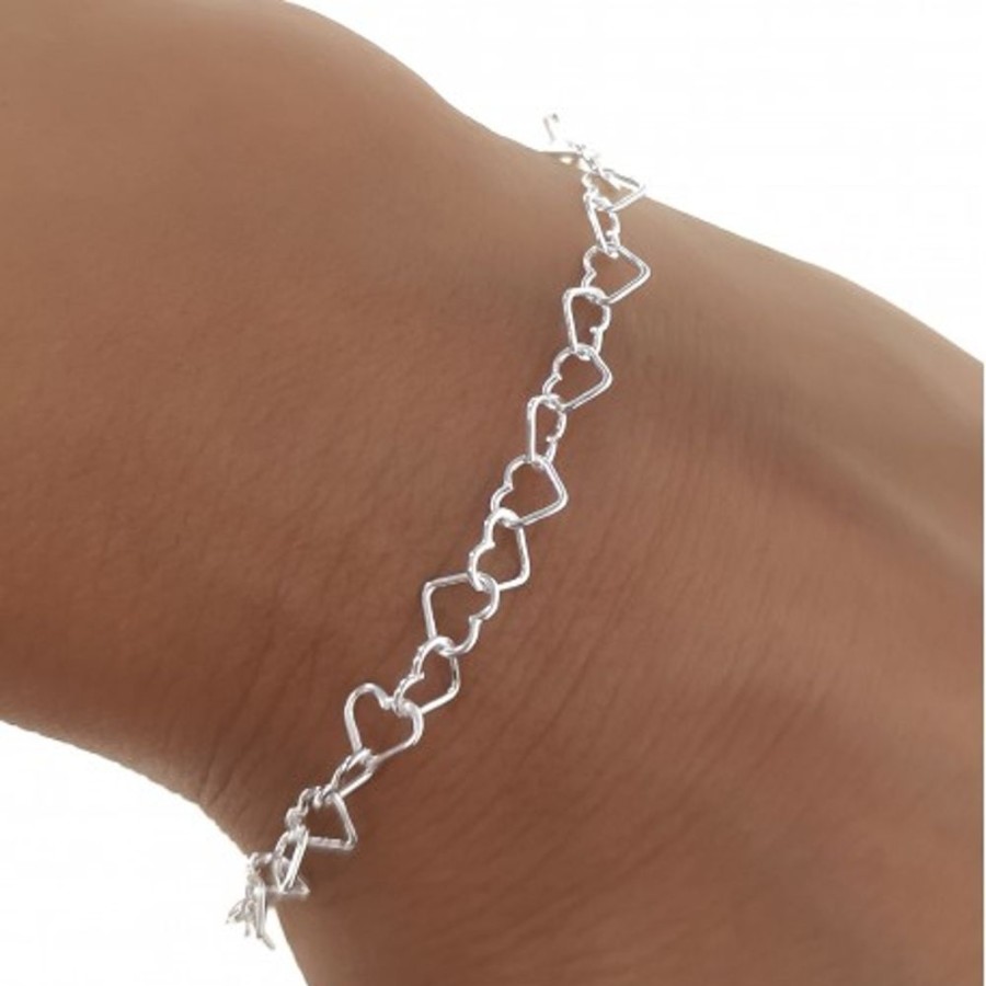 Joyas Plata 929 JOYERIADL Pulseras Varias | Pulsera Corazon Mini Carrusel