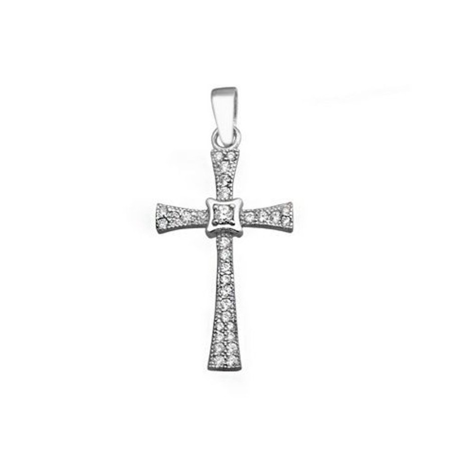 Joyas Plata 936 JOYERIADL Cruces | Colgante Cruz Circonitas