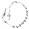 Joyas Plata 929 JOYERIADL Pulseras Varias | Pulsera Rosario Milagrosa