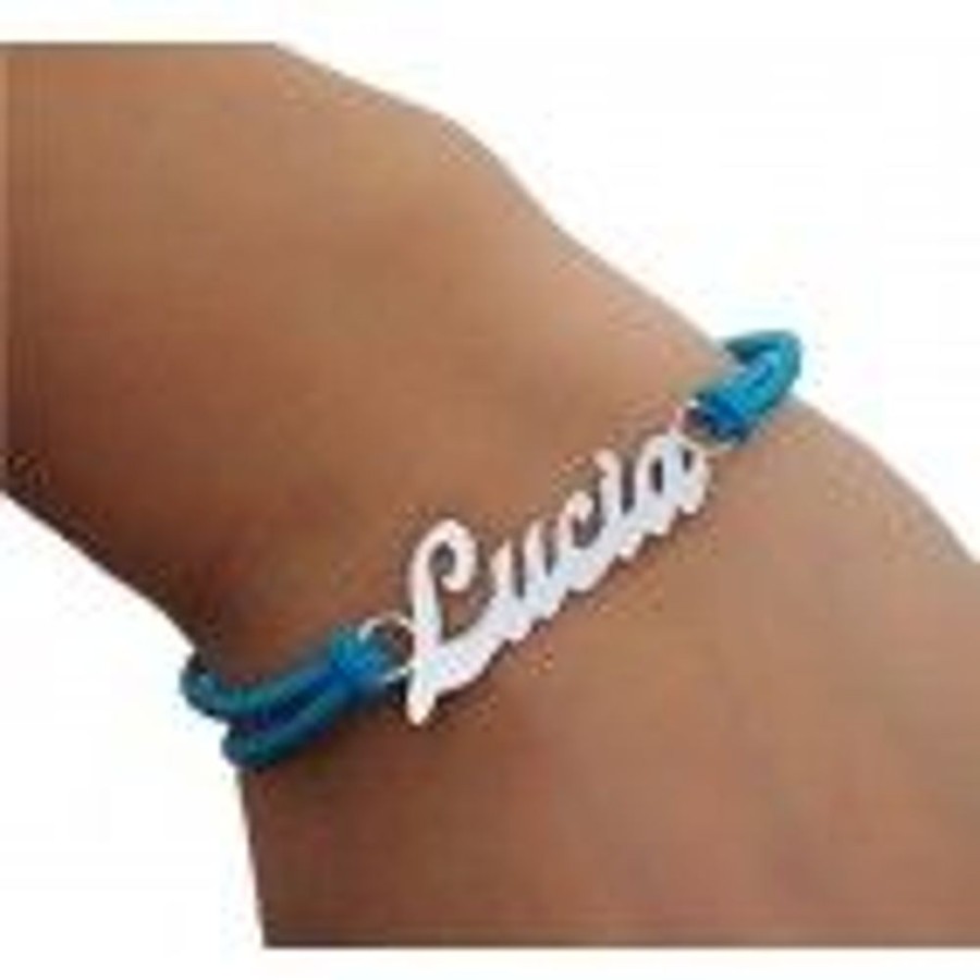 Joyas Plata 931 JOYERIADL Personalizado | Pulsera Plata De Ley Nombre Personalizado