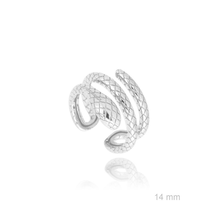 Joyas Plata 925 JOYERIADL Anillos Plata | Anillo Maxi Snake